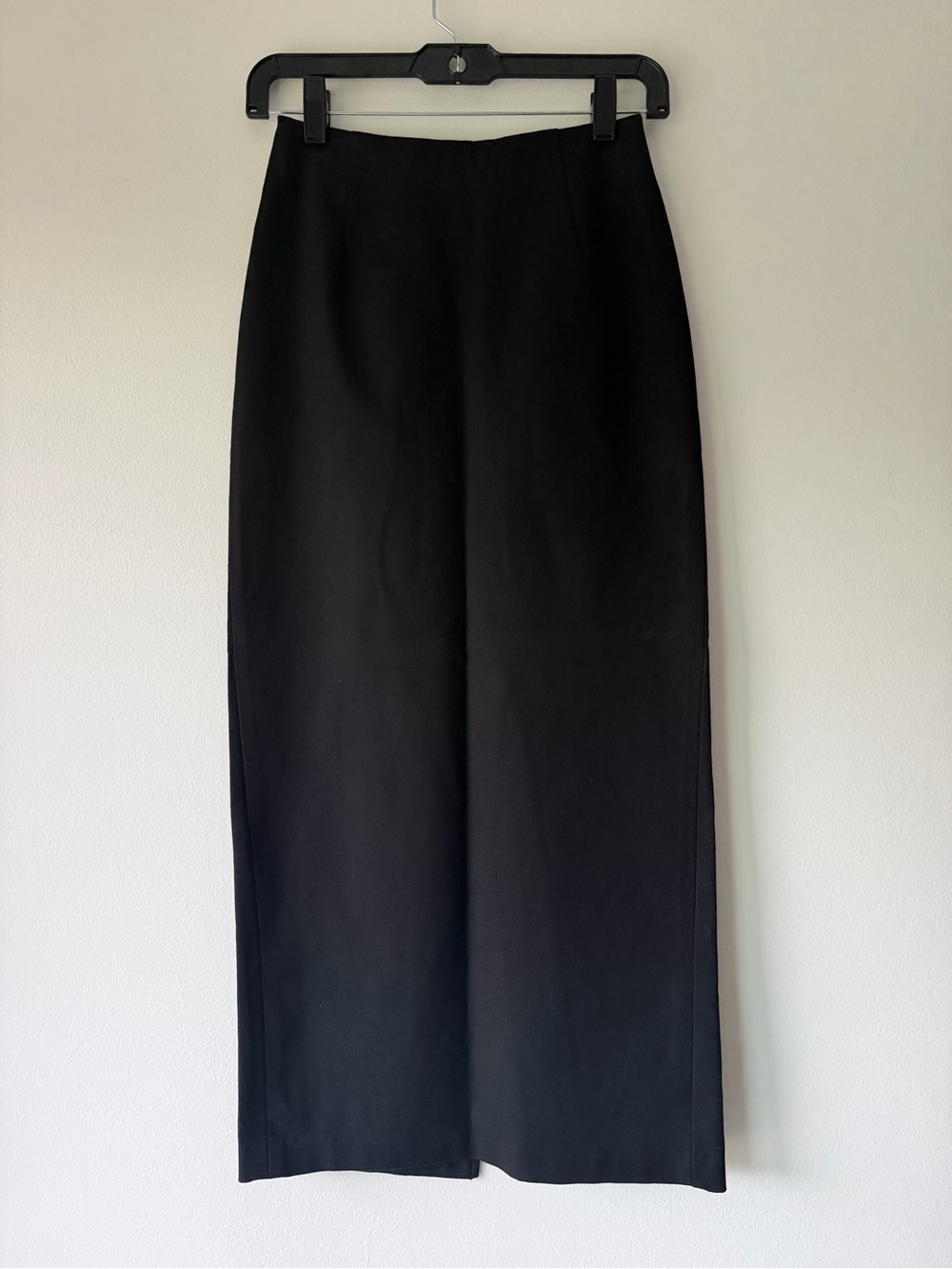 GAP Vintage Black Straight Maxi Skirt